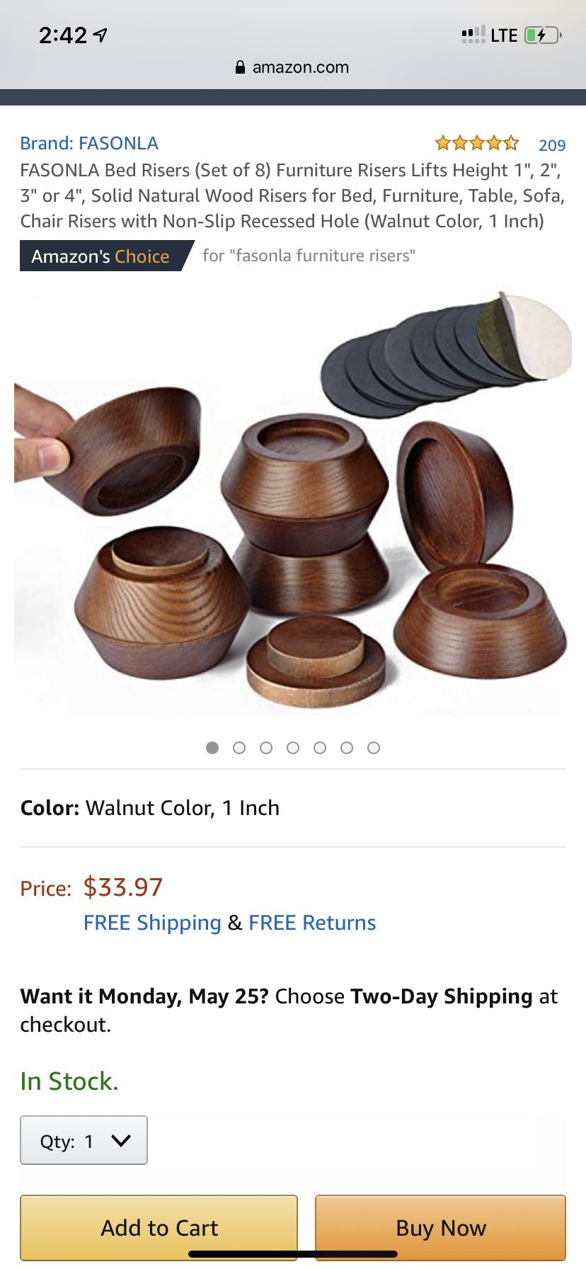 Furniture riser . New