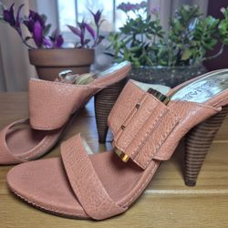 Michael Kors Leather Sandals - Size 10