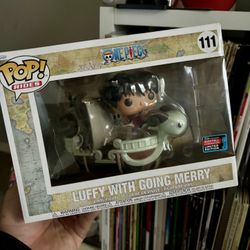 One Piece - Luffy with Going Merry Funko Pop