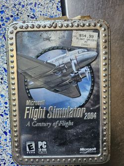 2004  microsoft flight Simuator dvds