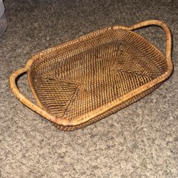  Retired Wicker Pampered Chef Bread Basket