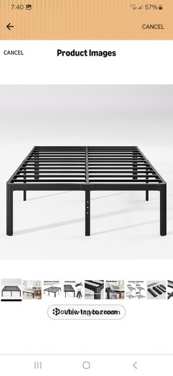 Bed frame size CalKing 18 inch new in in pick up in Pomona $75
