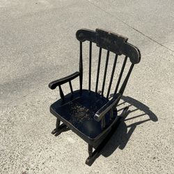 Antique Child/Doll Rocking Chair by Williamsburg