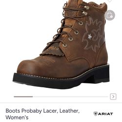 Ariat Probaby Lacer Boots Women’s 8.5 NEW