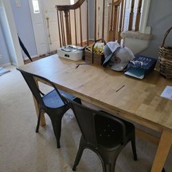 Kitchen Table With Bench/Chairs