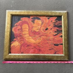 15”X19.5” Framed Japanese Tattoo Art Print