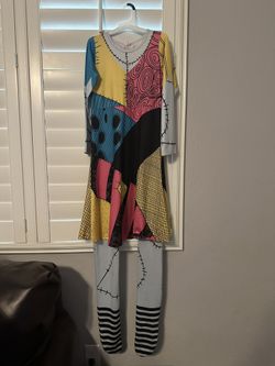 Halloween Sally Girls Costume