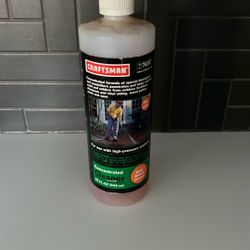 Craftsman Pressure Washer Concentrated Cleaner