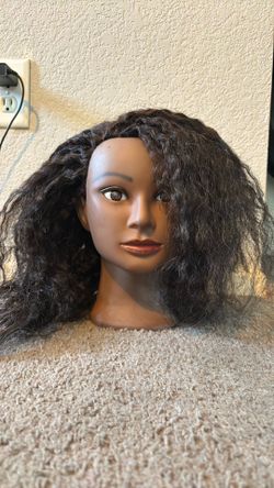 Practice hair head doll
