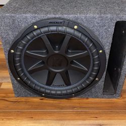 Kicker Comp VX 12” Subwoofer With Box
