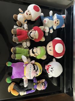 Lot of Super Mario Bros. Plushes