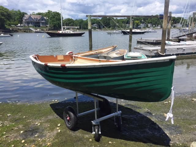 New custom Fatty Knees dinghy w/ mast & sail
