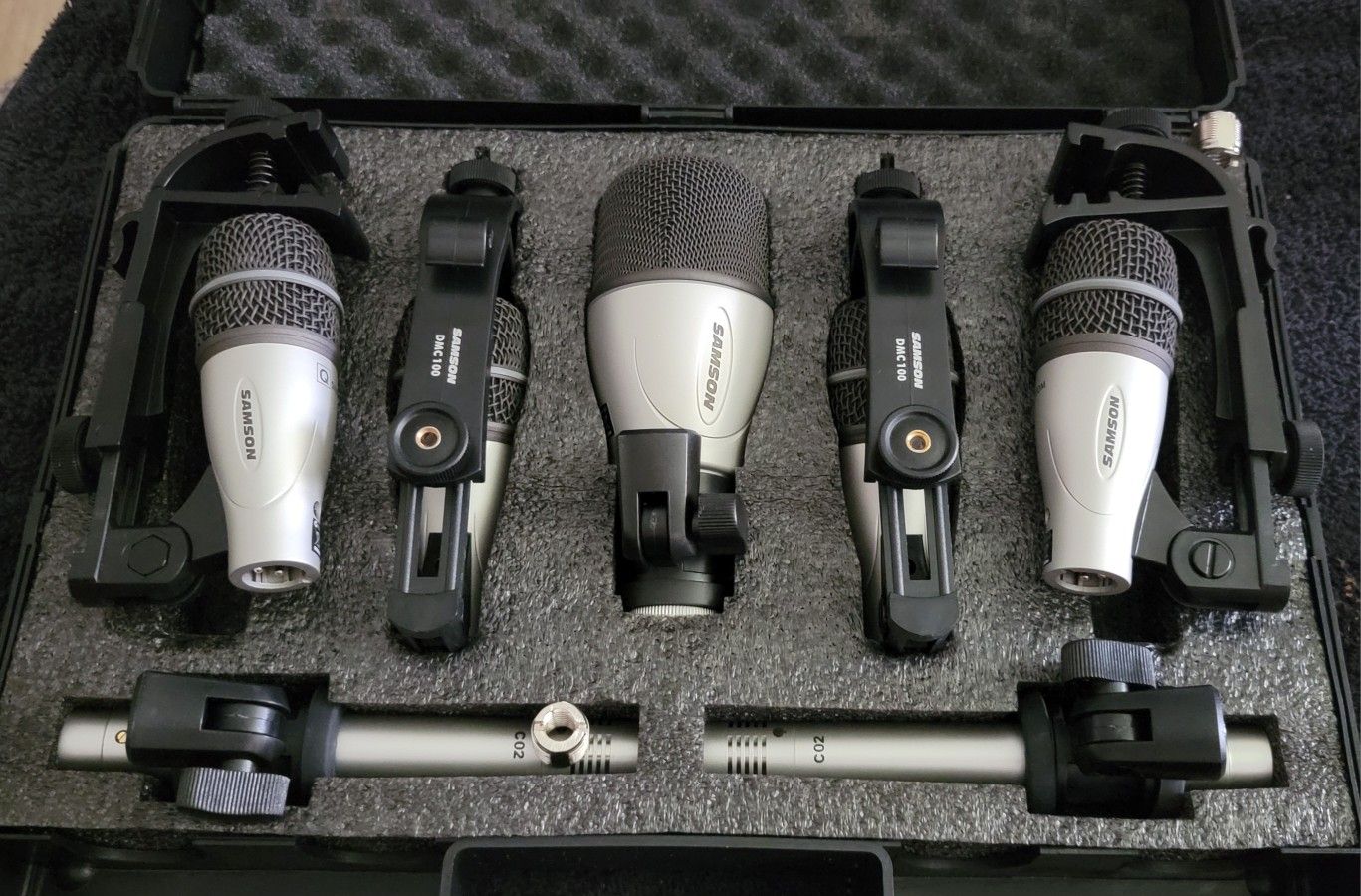 Professional Samson Drum Mic Set.7 Piece.