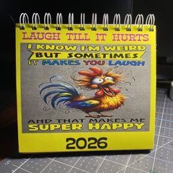 Flip N Fun 2026 Calendar 