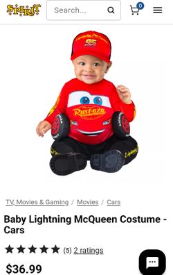 Lightning McQueen Costume