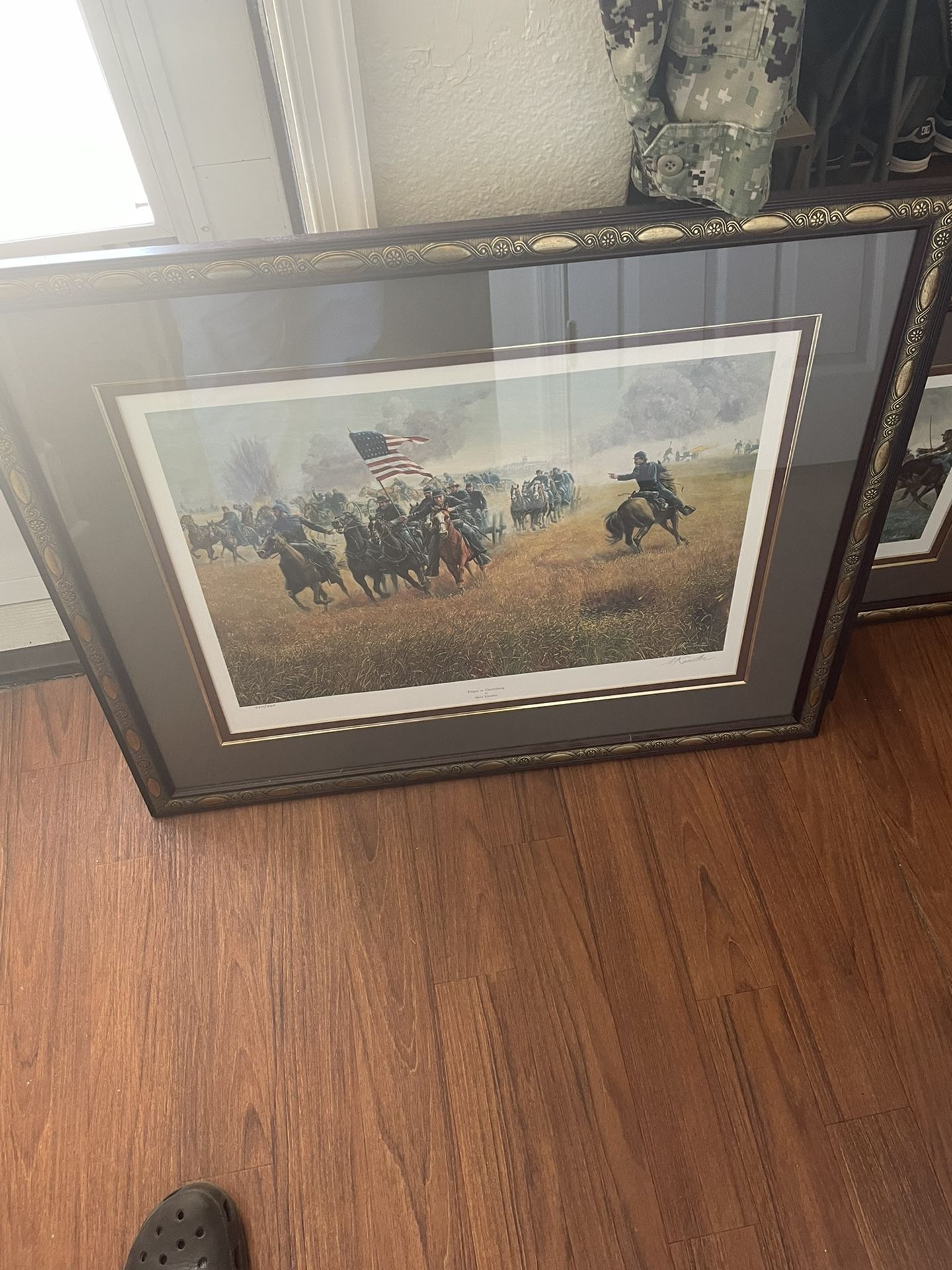 Civil War painting “Dilger At Gettysburg”