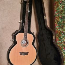 Dean EAB Acoustic-Electric Bass [w/ Hardshell Case]