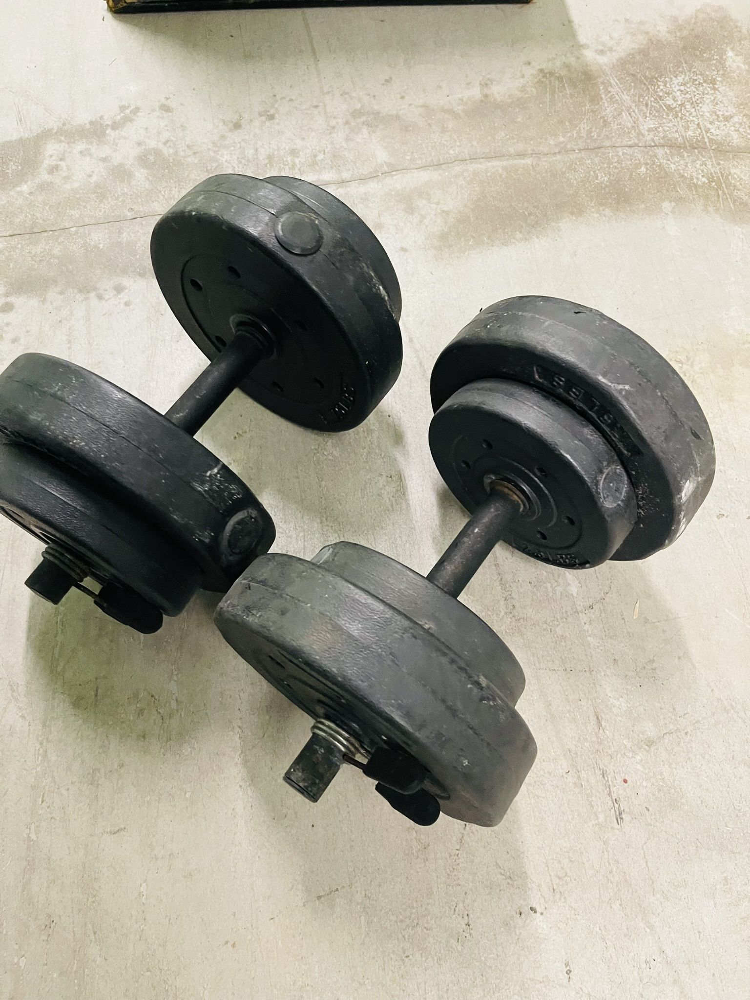 Adjustable Dumbbells – Home Gym Weight Set