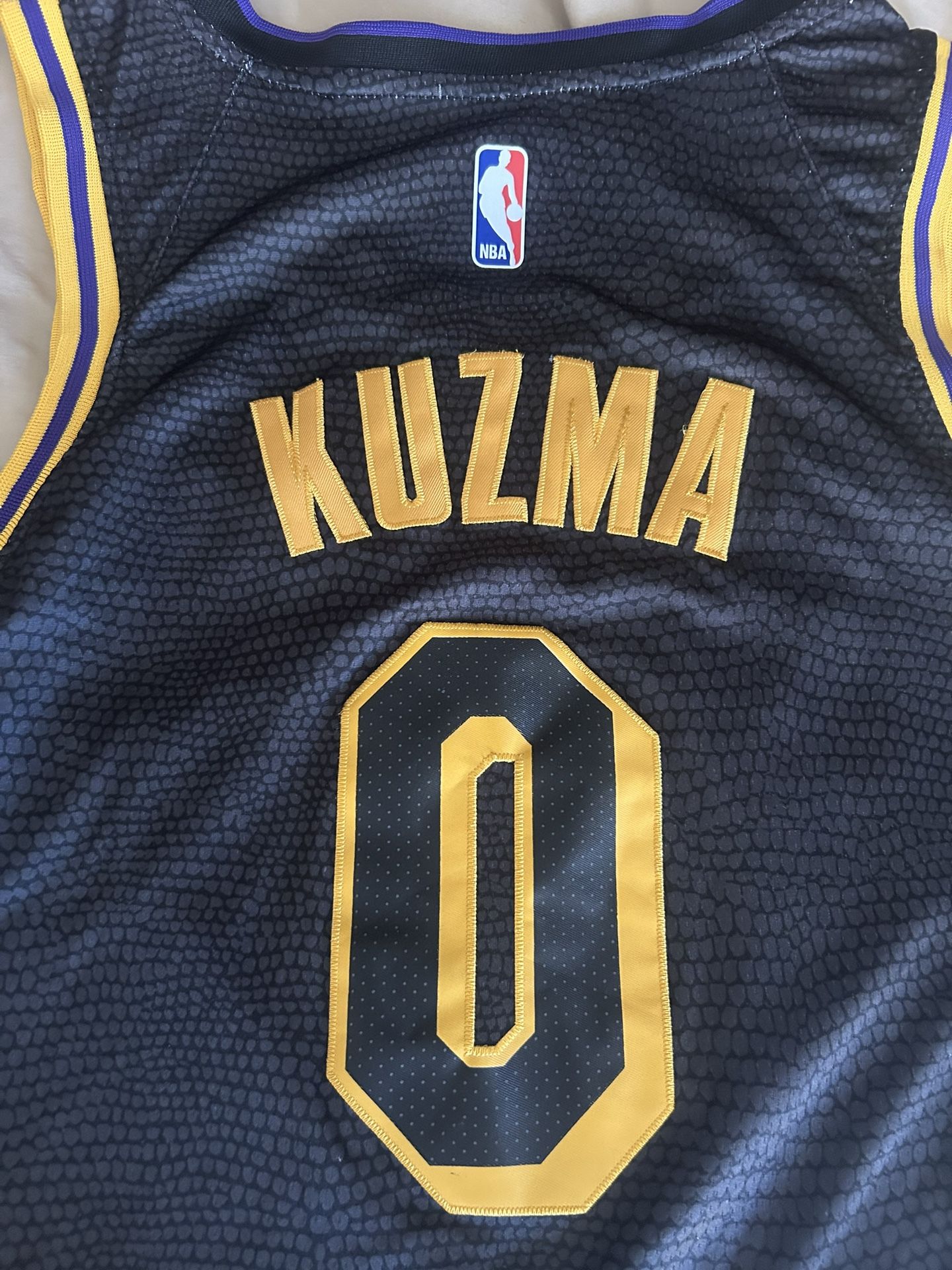 Lakers Kuzma Mamba Jersey