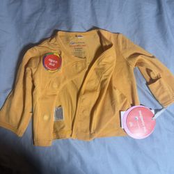 Magnetic Me Orange Long Sleeve Top Newborn 5-8lbs