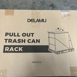 Pull Out Trash Can Rack 