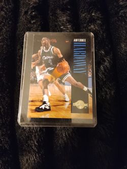 Anfrenee Hardaway Rookie