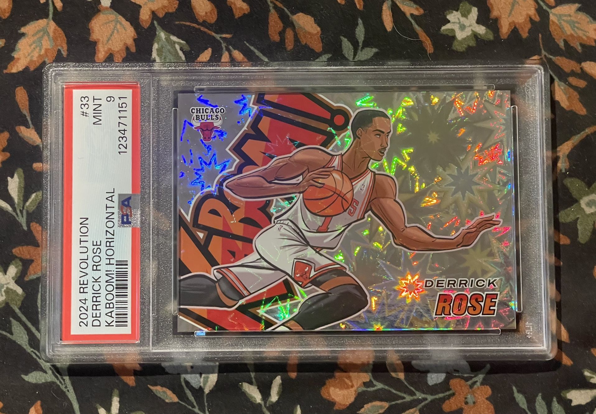 Derrick Rose Kaboom Psa 9