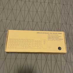 Wireless Keyboard And Mouse Combo 