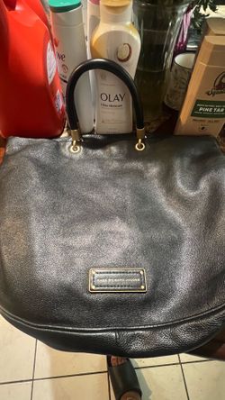 Marc Jacobs, Classic Q Line Tote Bag, Black Leather