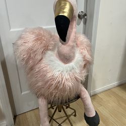 Giant Pink Flamingo 40 inch Tall Stuffed Plush Animal