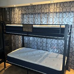 Full Twin Size Bunk Bed