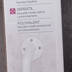Drive Home Care 12 in. x 1-1/4 in White Powder Grab Bar ~NEW~.