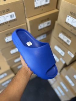 Yeezy Slides Azure 