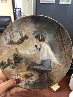 Weavers of Speech Plate with Certificate