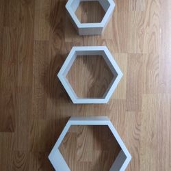 New 3 Pieces Wall Mount Shelves