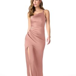 Azazie Satin Dress