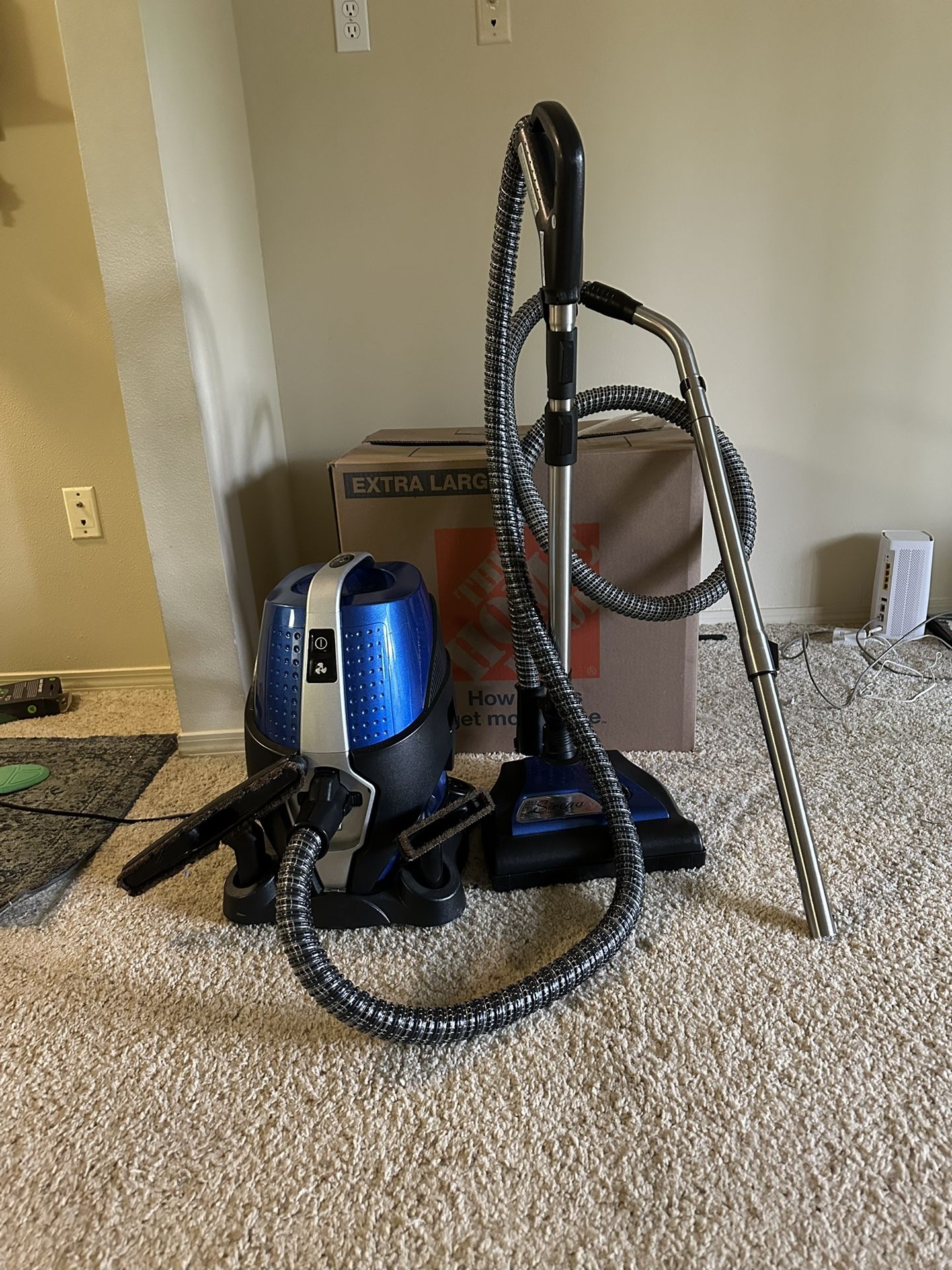 Sirena Bagless HEPA Filter Vacuum