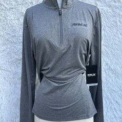 New Skech-Air Skechers Women's Charcoal Long Sleeve Top size Medium 