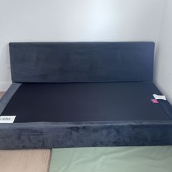 Couch Frame Velvet Living Spaces Nate Berkus