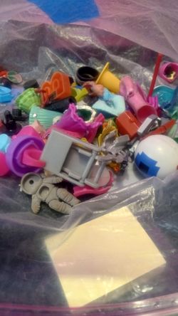 Bag Of Small Figurine Accessories