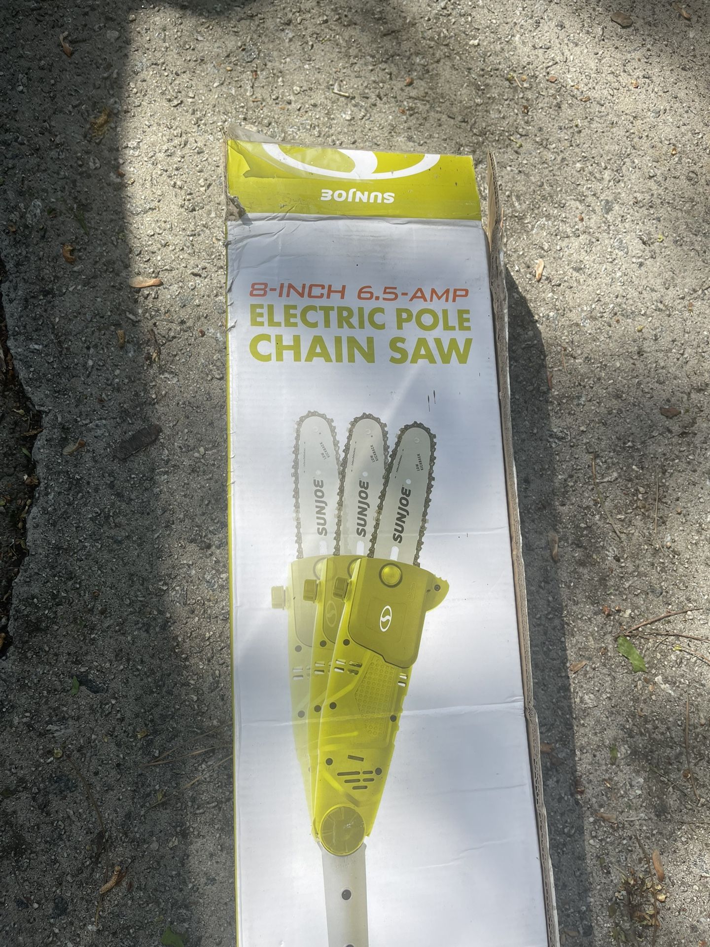 New In Box - Electric pole chain Saw