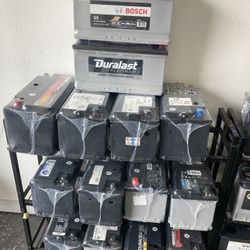 Car batteries