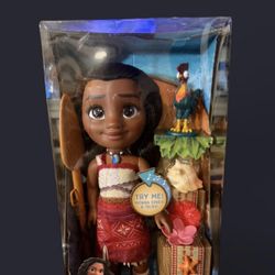 Disney Moana 2 My Singing Friend 14" Moana Doll & Heihei