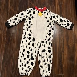Dalmatian Dog Puppy Halloween Costume 3T Toddler