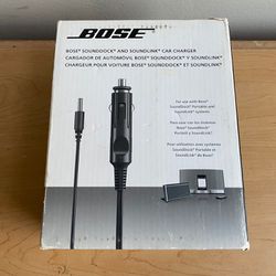 Bose Sounddock and Soundlink Car charger (New)