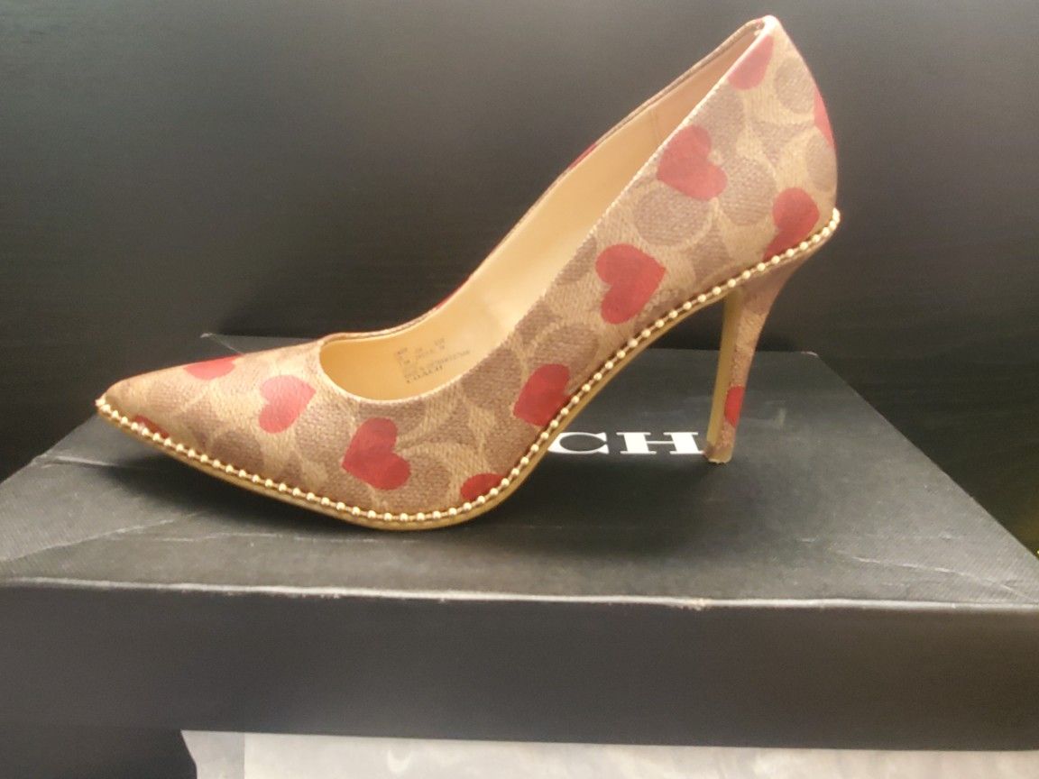 Coach Heart Heels