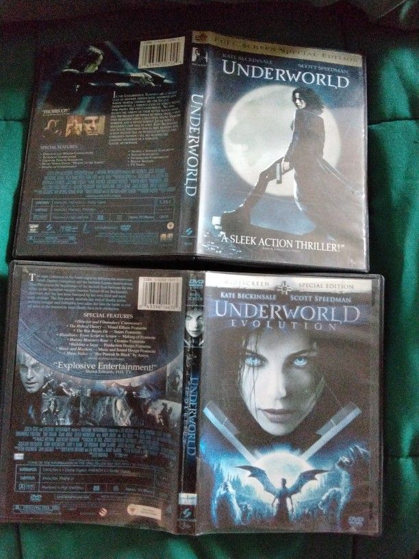 Underworld 1 and 2 Evolution DVD