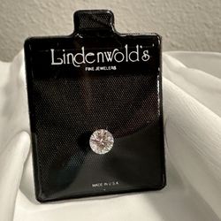 Vintage Cubic Zirconia 1989 Lindenwold Fine Jewelers Sealed Certificate 1Ct New