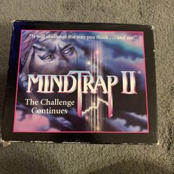Vintage MindTrap II 2 Board Game 1997