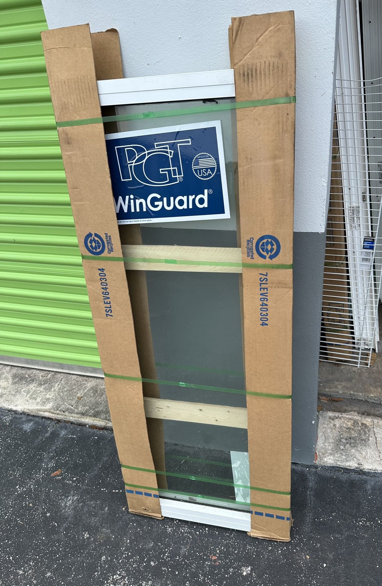 20.5x49.5 PGT Fixed/picture Impact Window